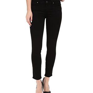 PAIGE Black Verdugo crop skinny Jean Size 30